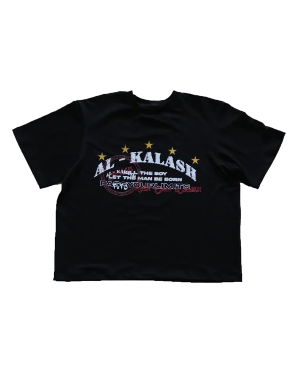 AL-KALASH Black Stars tee