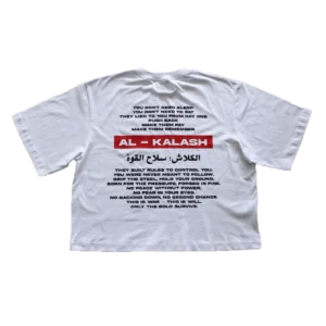 AL-KALASH White tee back