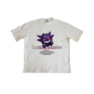 lovehouse-gengar-white-tee